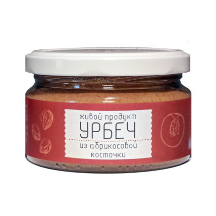 Урбеч из абрикосовой косточки, Живой продукт, 225 гр