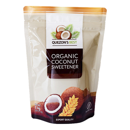 Сахар кокосовый органический, QUEZON'S BEST, 1000 гр