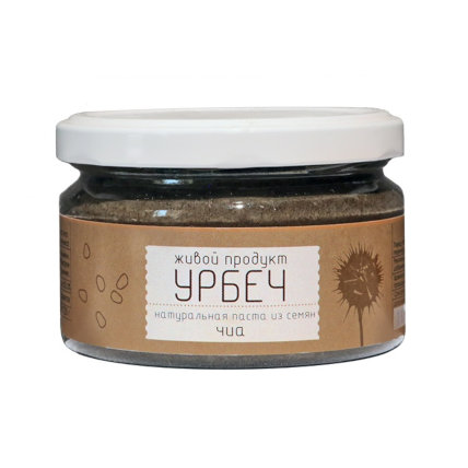 Урбеч из семян чиа, Живой продукт, 225 гр