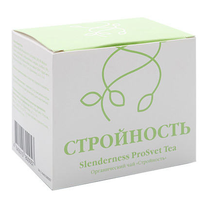 Органический чай "Стройность", Просвет, 20 саше Органический чай "Стройность", Просвет, 20 саше