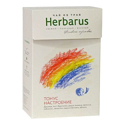 Чай из трав листовой Тонус-Настроение , Herbarus, 50 гр