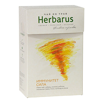 Чай из трав листовой Иммунитет-сила , Herbarus, 50 гр