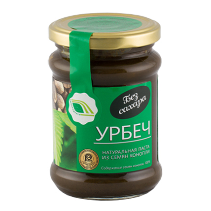 Урбеч натуральная паста из конопли, Биопродукты, 280 гр
