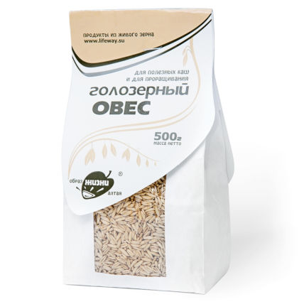 Овес голозерный, Образ жизни, 500 гр
