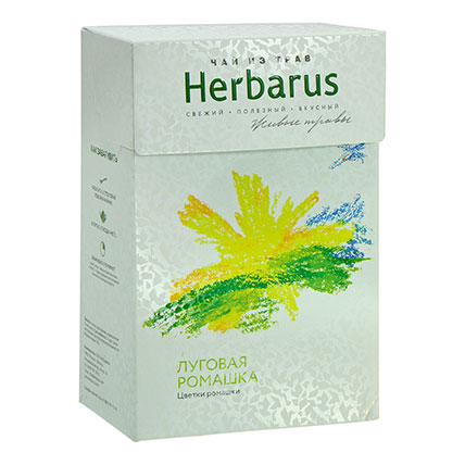 Чай из трав листовой Луговая ромашка , Herbarus, 40 гр